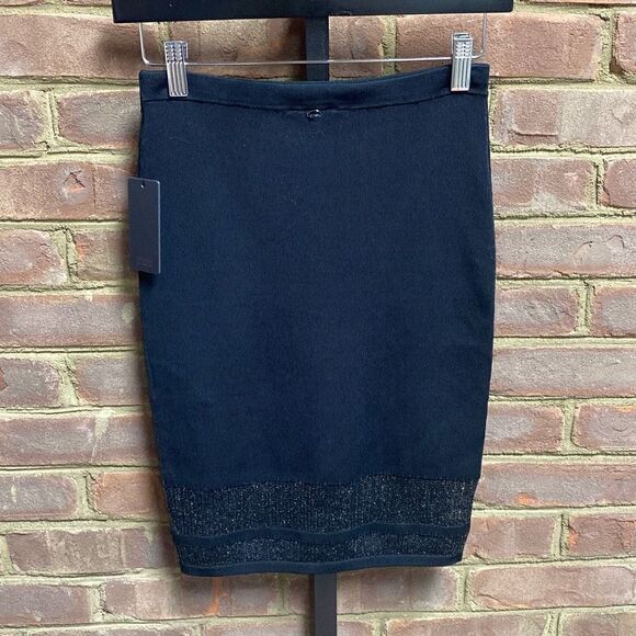Guess Black Body Con Skirt Size Small NWT - Picture 4 of 7